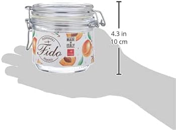 Vasetti Fido ermetico 500 ml confezione da 12pz - Chiusura ermetica - Made in italy