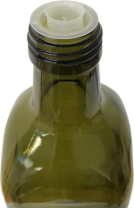 6 Bottiglie Per Olio E Liquore 1 L - Marasca Quadre Vuote In Vetro Scuro Uvag con Dosatore Olio Salvagoccia e Tappo Ermetico - Made In Italy - Uso professionale e domestico (copia)