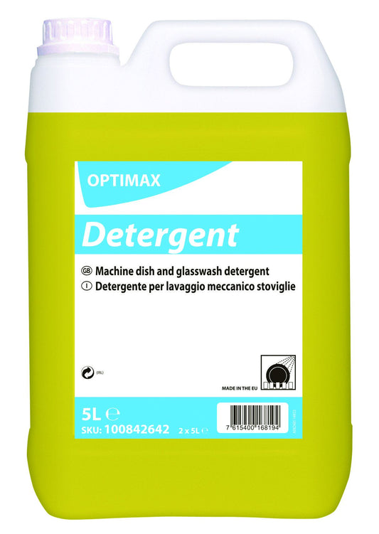 OPTIMAX Detergent 5L - Detergente per lavastoviglie professionale