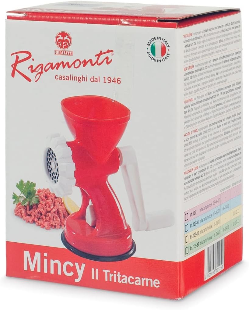 Tritacarne da cucina Mincy - Con dischi in acciaio temperato