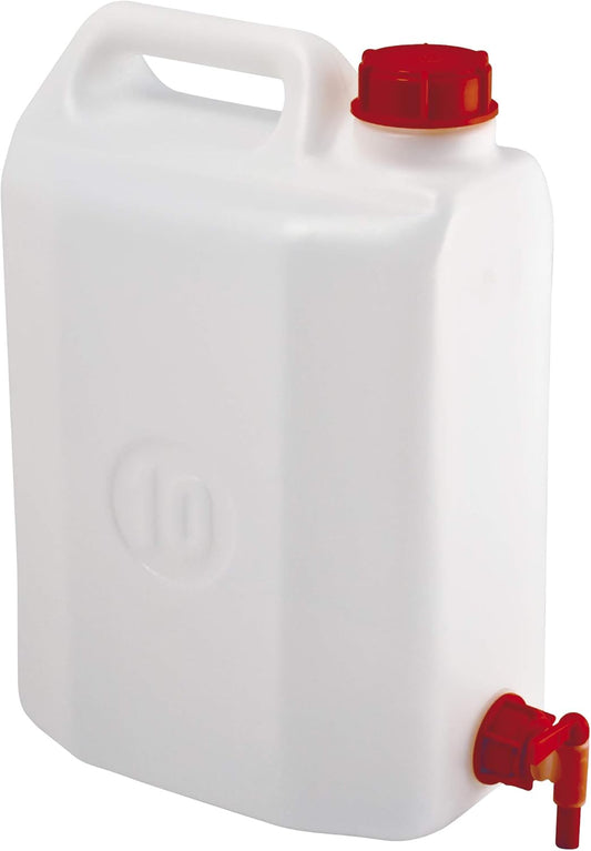 Tanica In Plastica Riciclata Ecoplast 20 Litri Con Rubinetto - Made In Italy - Foto 2