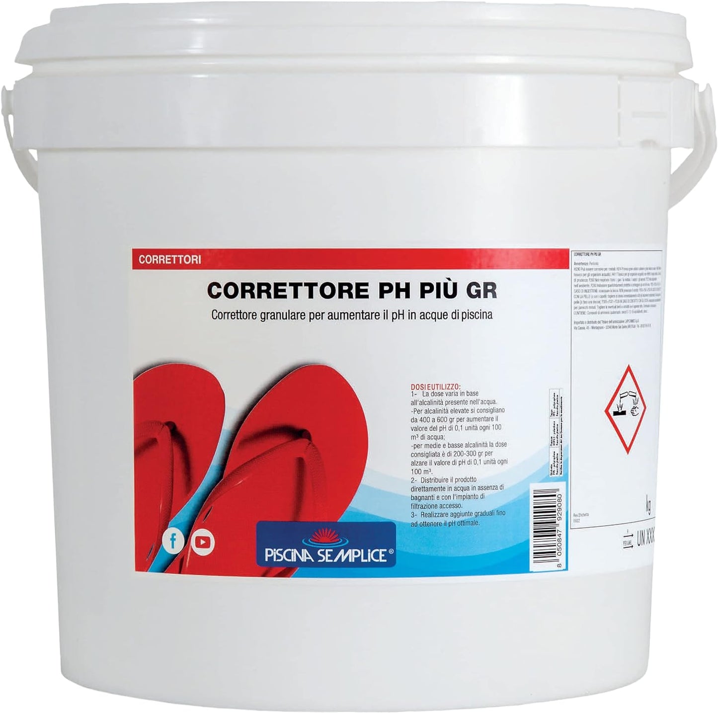 Correttore pH Plus Granulare 5 - 10 Kg